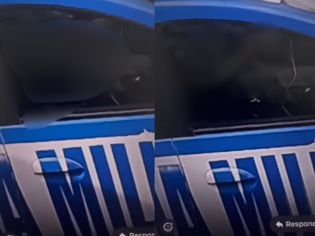 Cabo da PMGO é flagrado se masturbando dentro de viatura durante o serviço, em Águas Lindas de Goiás