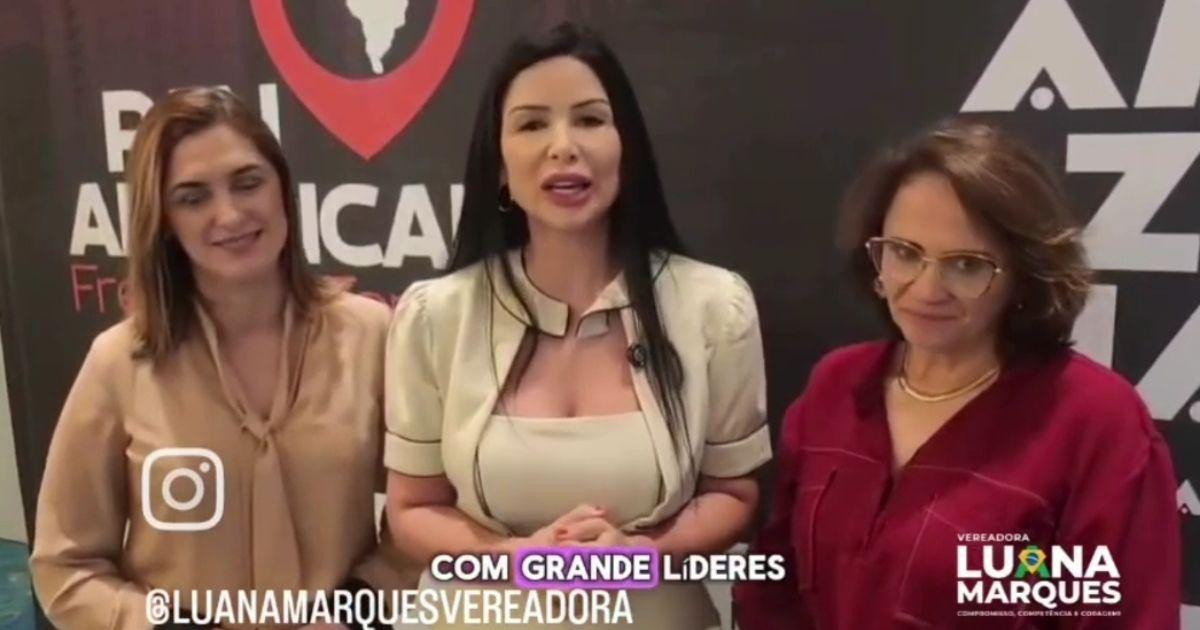 Vereadora Luana Marques vai a evento do próprio partido nos EUA com dinheiro da Câmara Municipal de Novo Gama