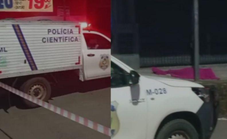 Foto: Entorno News realiza reportagem sobre morte de William Mota, morto a tiros no último domingo (22), no bairro Pedregal.
