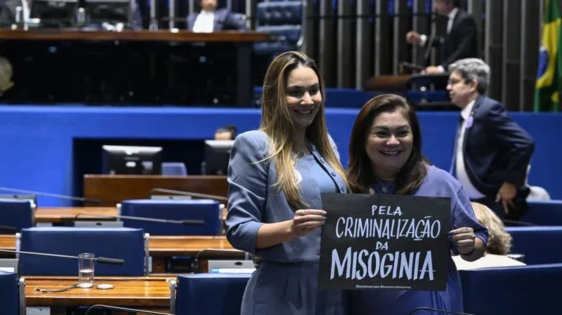 Senado aprova projeto que criminaliza a misoginia; entenda o próximo passo