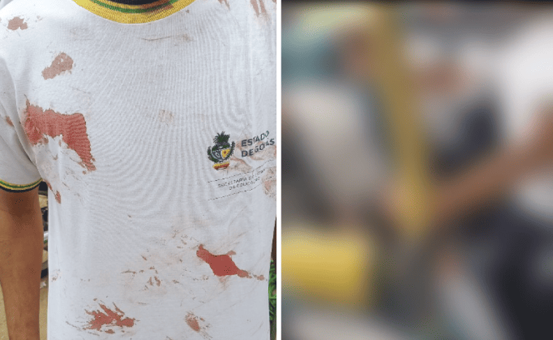 Vídeo mostra momento em que estudante é esfaqueada dentro de transporte escolar em Novo Gama